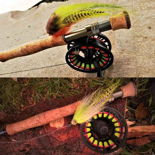 Imagen 2 del producto Línea de pesca con mosca con punta de hundimiento rápido Aventik 100 pies, línea de pesca con mosca con punta de fregadero 5-6 IPS con bucle soldado