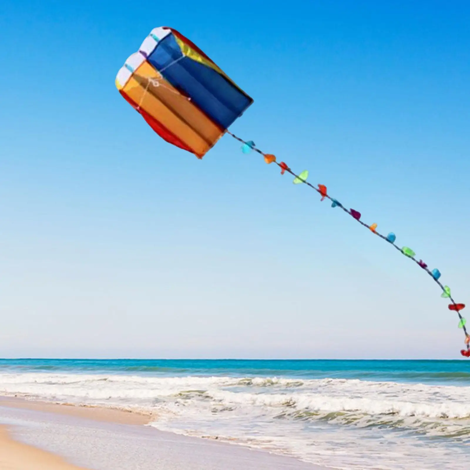 Pequeño cometa suave de arcoíris, colorido, resistente a desgarros, fácil de volar, juguetes al aire libre para playa, parque, viajes, patio trasero, niños, niñas, principiantes