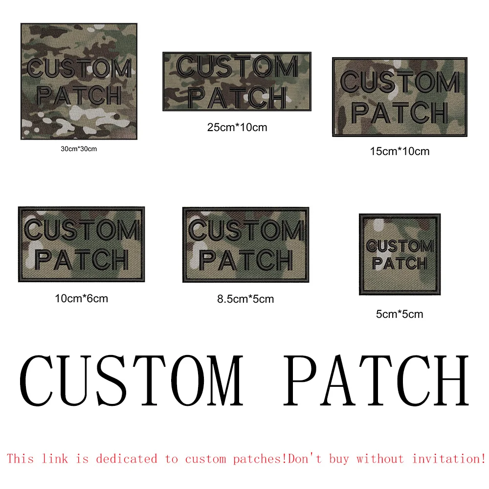 Embroidery Custom Name Patch Tapes Personal Individuation 5cm 8.5cm 10cm 15cm 25cm 30cm