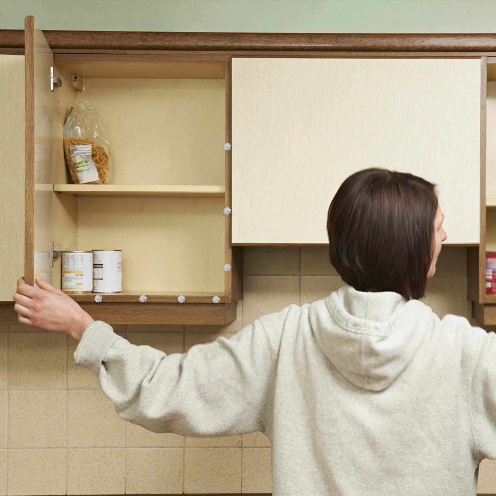 

Self Adhesive Clear Bumpers 2 Sheets 80 Particles Each Door Drawer Cushion Anti Scratch Noise Dampening Furniture Protection