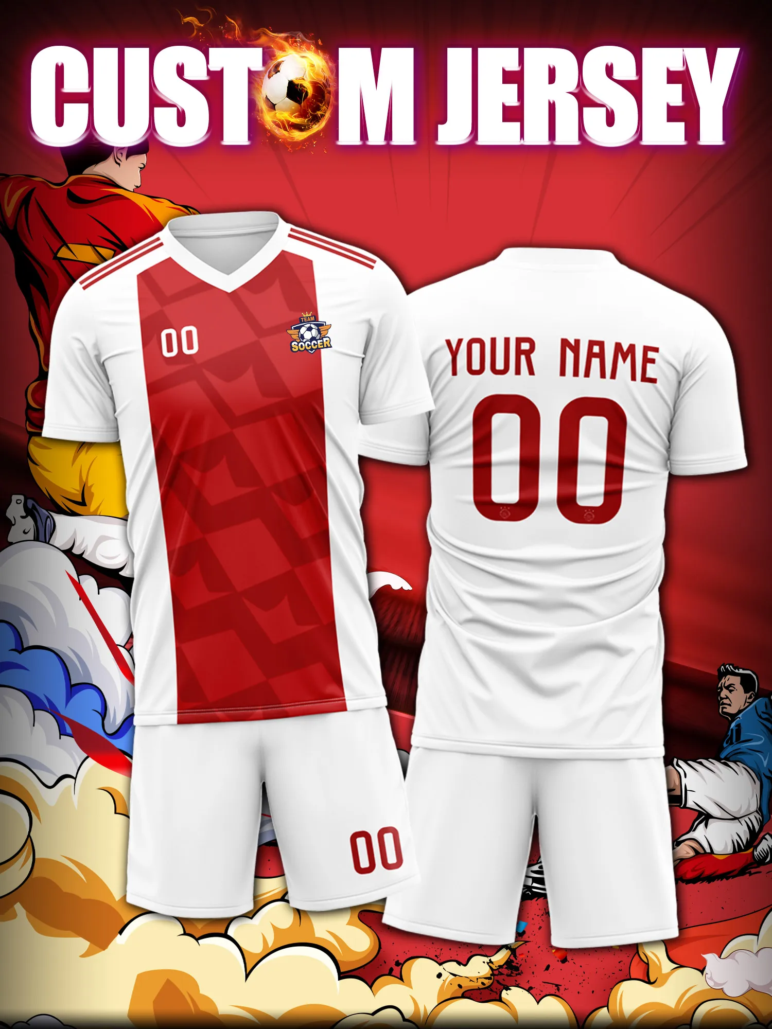 

Спортивные футболки с V-образным вырезом для мужчин и женщин 2026 года с индивидуальным именем и номером, быстросохнущие, модные, с технологией сублимации