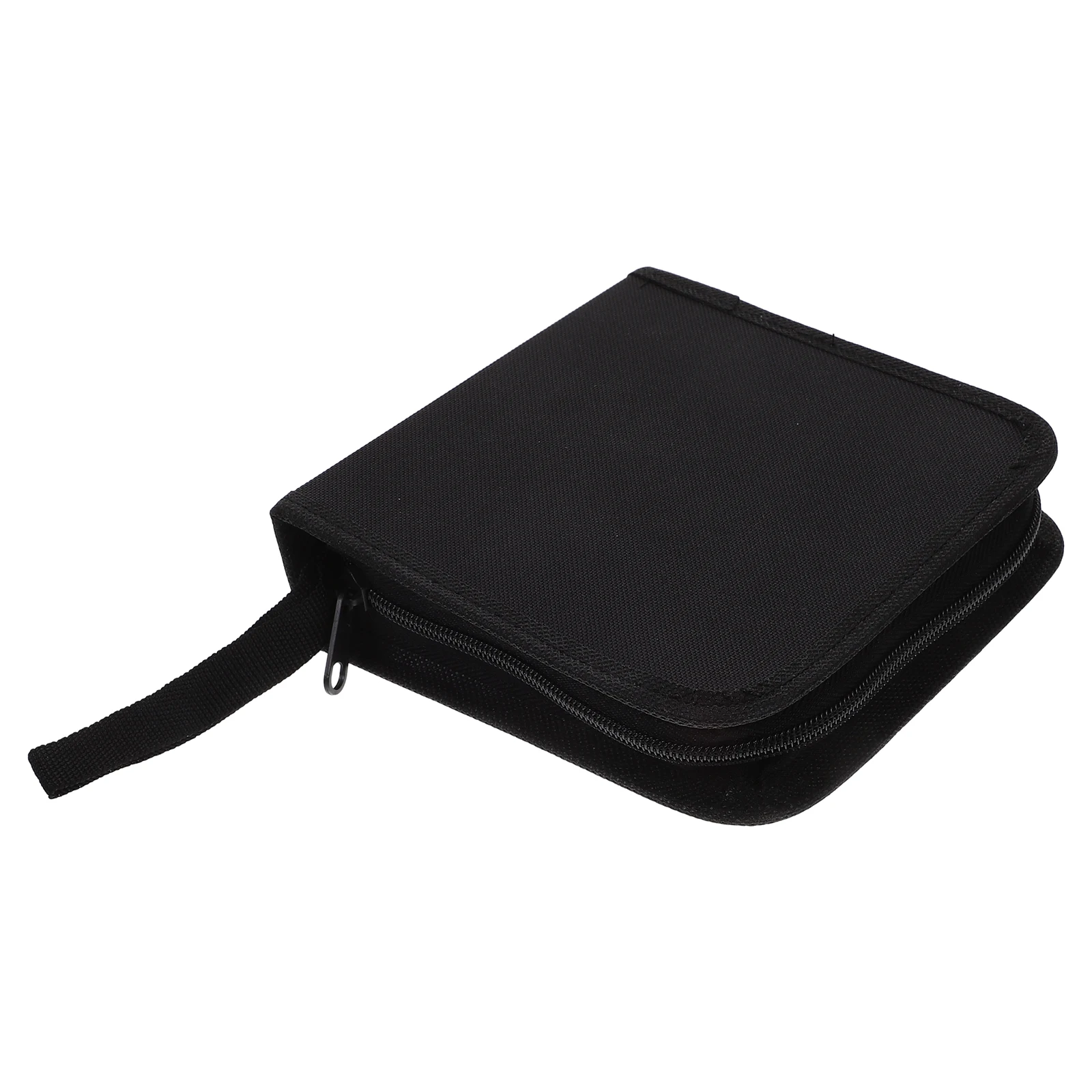 

CD Storage Case Hard DVD Organizer Bag with Zipper for Car Travel Polypropylene Non-woven Dvd Holder Keeper
