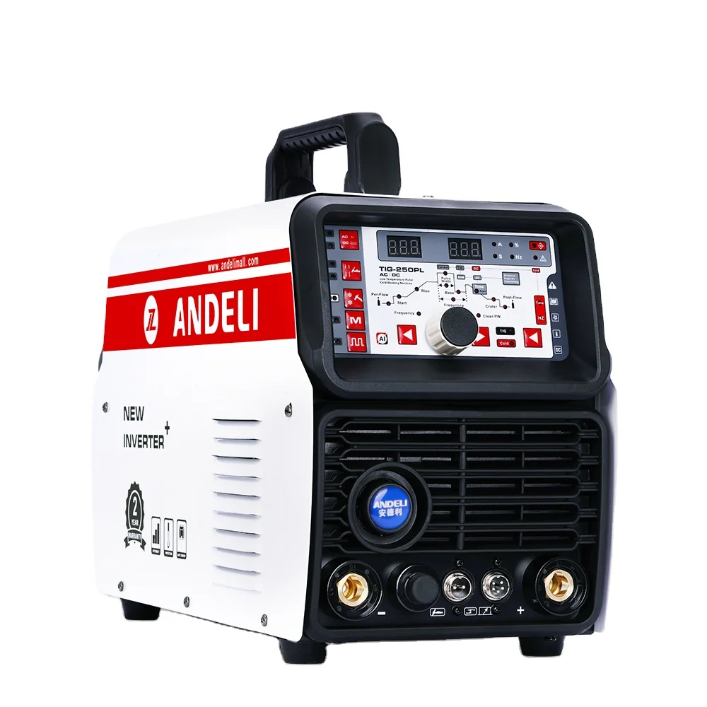 ANDELI hot sale 110V/220VTIG-250PL Aluminum TIG welding machine 2022 new arrival AC DC Pulse Cold Welding Machine 220V