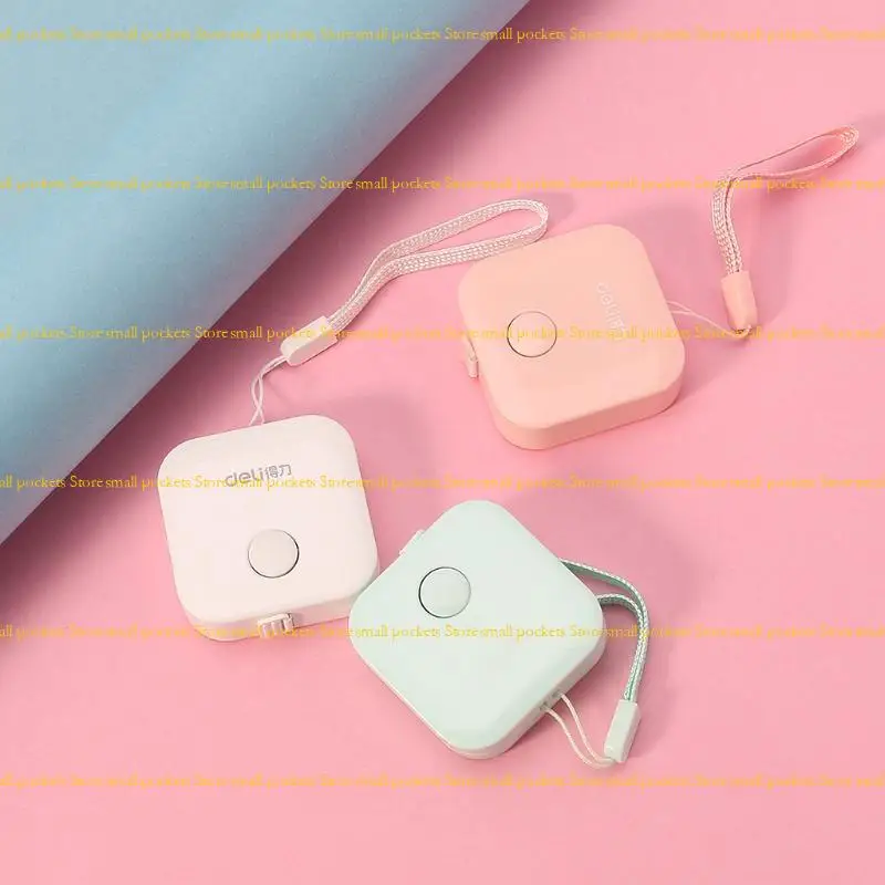 R1WD 60'' Retractable Body Measure Tape Dual-scale Self-tightening Pocket Soft Ruler