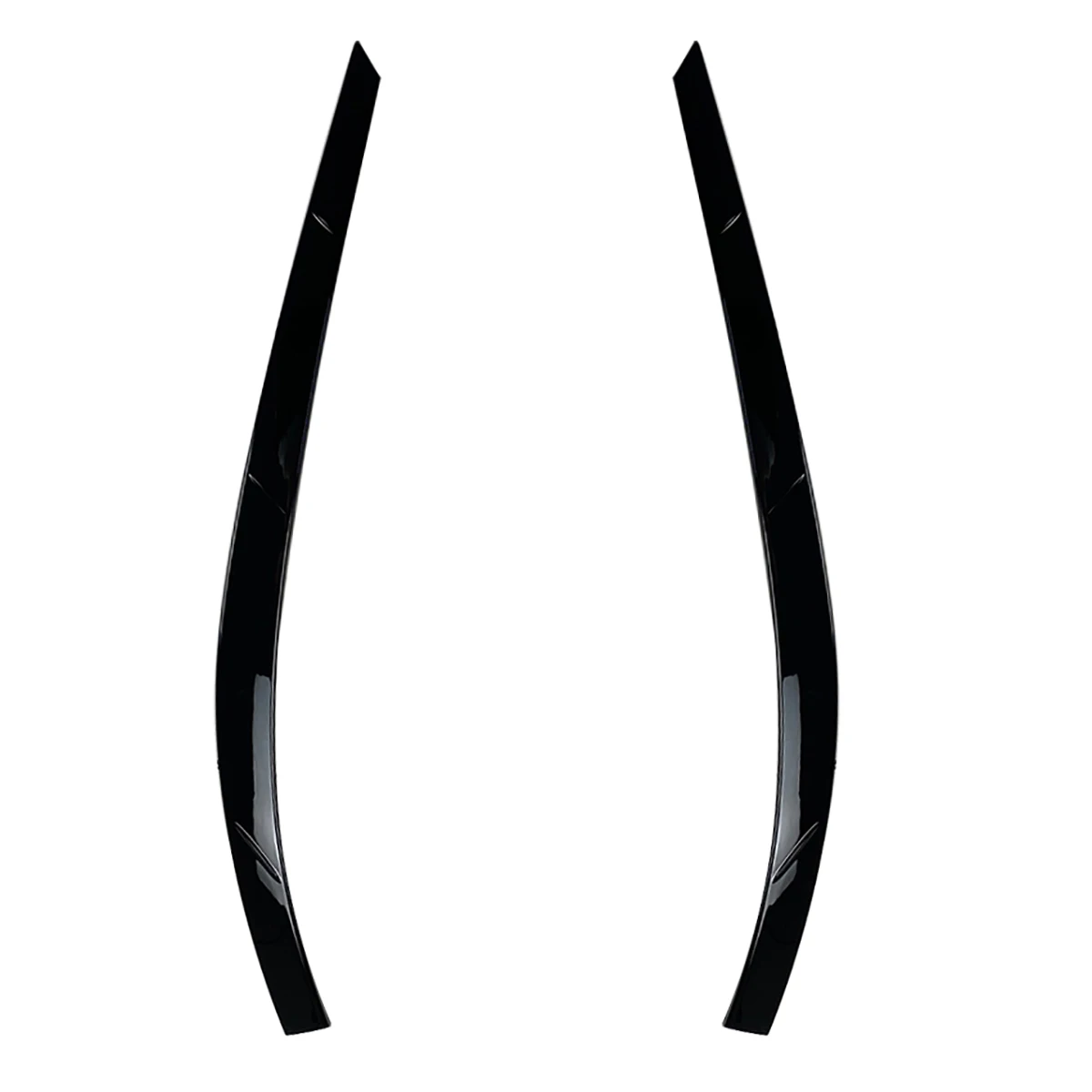 Car Front Headlight Lamp Eyebrow Eyelid Trim Cover For Volkswagen VW Tiguan MK1 2011 2012 2013 2014 Exterior Modification