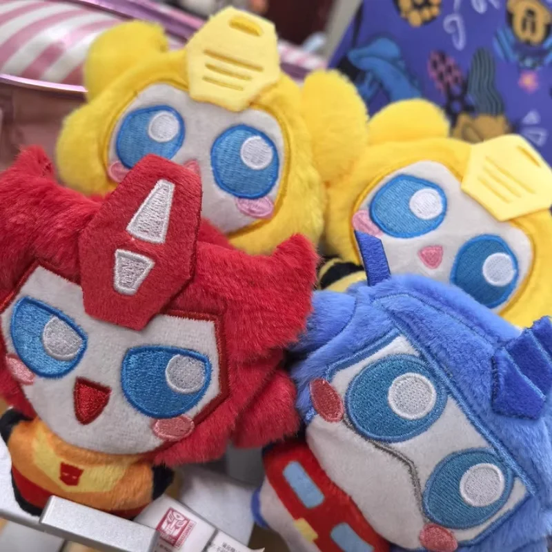 Mini Transformation Shockwave PLush Pendant Box Toy Model Birthday Fans Collectible Decoration Surprise Boys Cool Peluche Gifts
