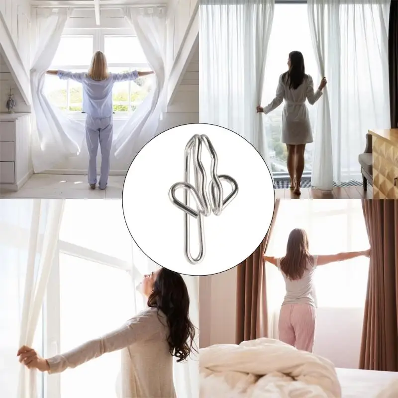 Pack of 30 High Performances Drapery Hook Accessory for Enhancing Home Interior