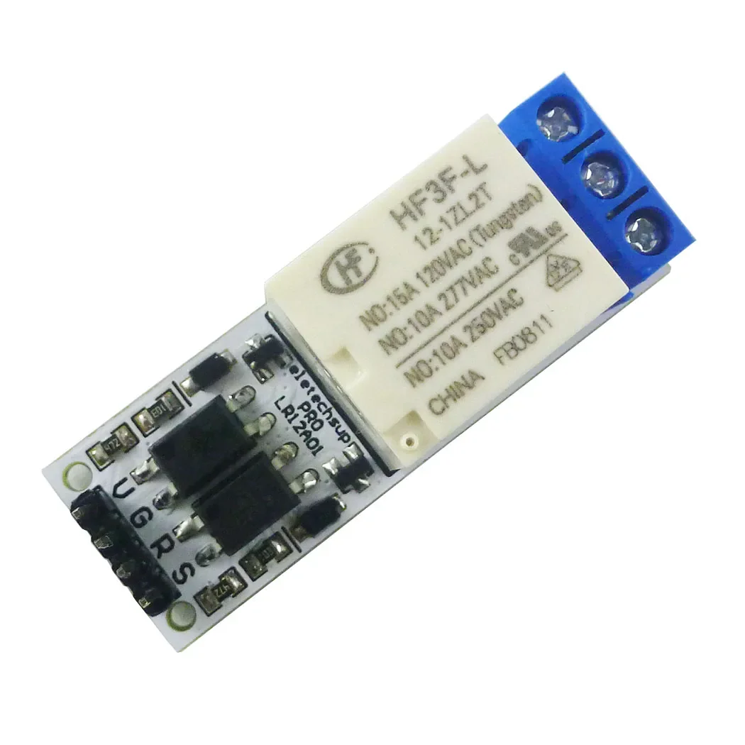 LR12A01 Magnetic Latching Relay Module DC 5V 12V 24V Self-locking Flip-Flop For Remote Control Car Arduino ESP32
