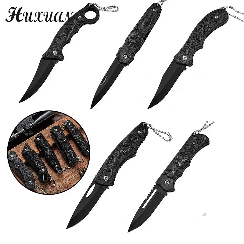 Cuchillo de pelar afilado para cocina, herramienta pequeña para cortar fruta, acampar al aire libre, accesorios de cocina, 1 unidad