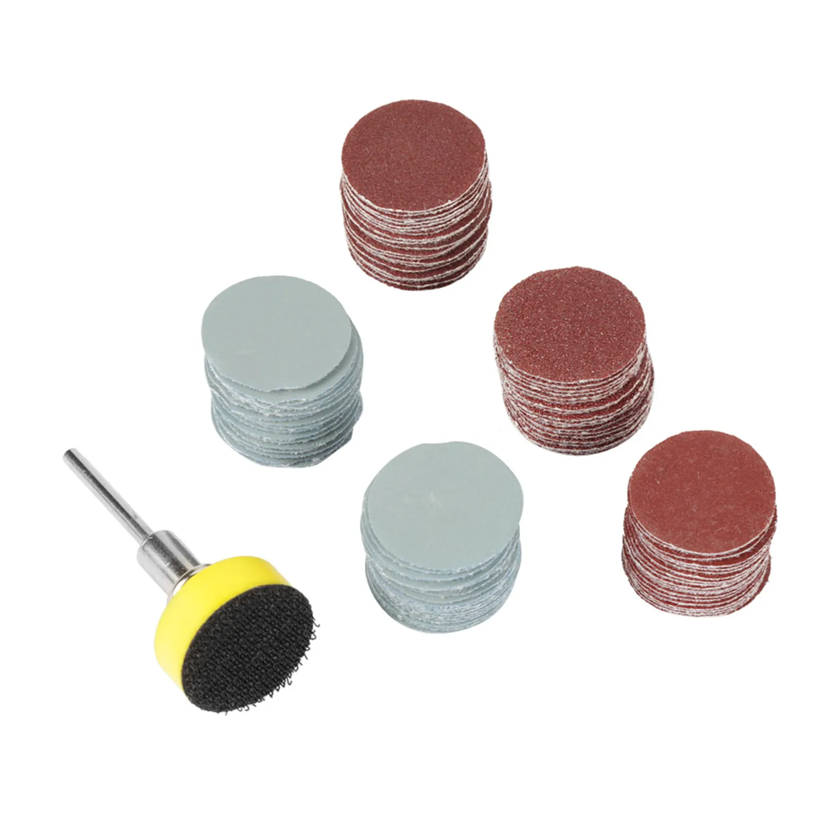 25mm Mix Grit Sander Disc Sanding Polishing Paper Pads Abrasive Sandpaper Set Sanding Paper Abrasive Sandpaper Sandpaper