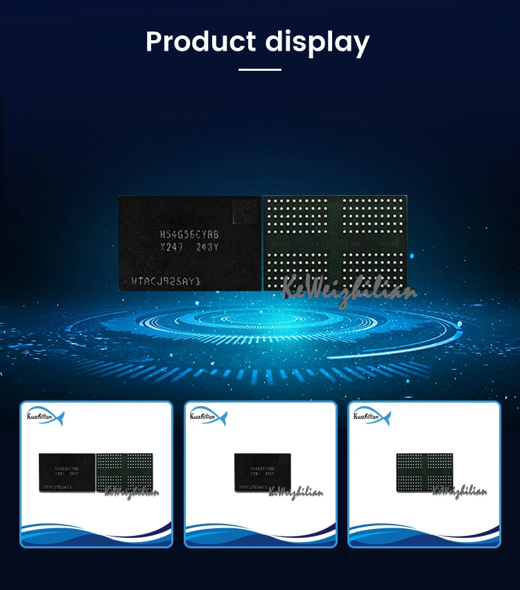 H54G56CYRB-X247 4GB 200FBGA LPDDR4 DRAM Tablet notebook 4 geração Memória de execução Testada 100% Uma nova vida útil 0-10 IC