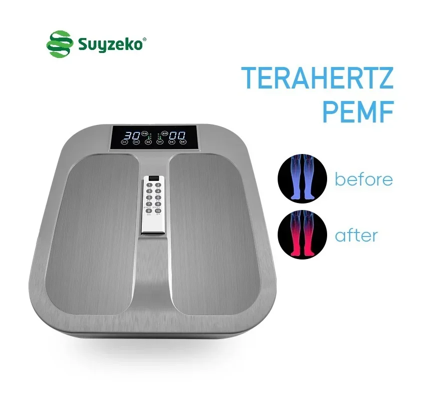 Suyzeko Thz Tera P90 Foot Massage Life Tera Hertz Frequency Therapy For Stem Cells Pemf And Rf Terahertz Magnetic Therapy Device