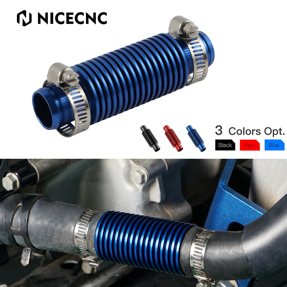 Nicecnc em linha super refrigerador de água para yamaha raptor rinoceronte grizzly 660 700 yfz450 banshee 350 blaster 200 honda suzuki kawasaki