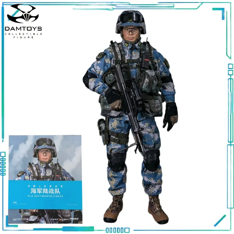 DAMTOYS 正規品 No.78068 PLA 海軍海兵隊 NO.78062 1/6 中国平和維持軍 - 聖なる平和維持軍の PLA 可動モデル