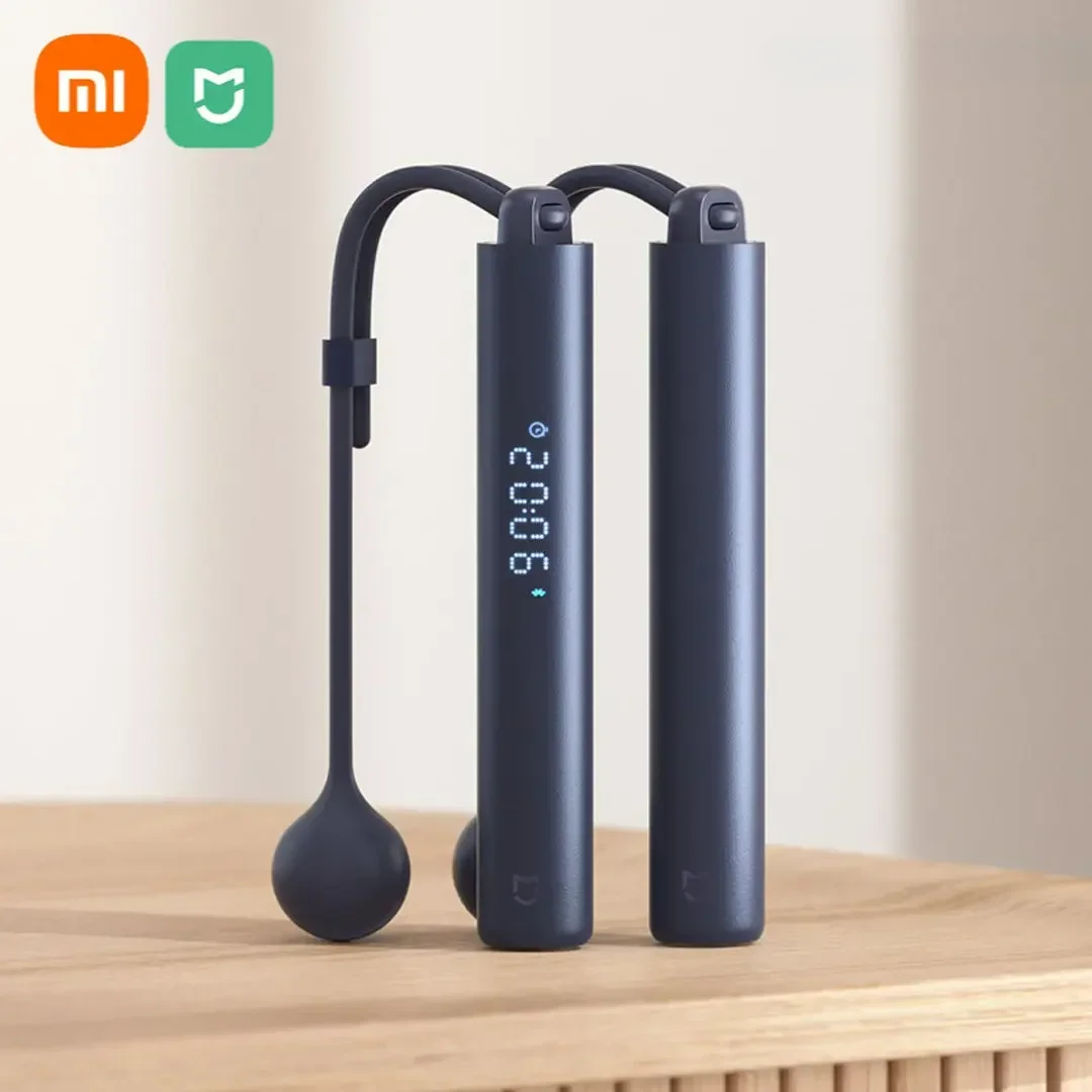 Xiaomi Mijia-cuerda para saltar inteligente, contador Digital, Control por aplicación, cálculo de calorías para deporte, ejercicio físico, perder peso