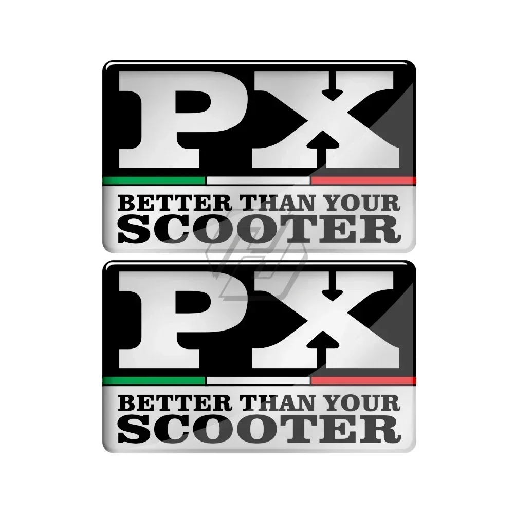 For Piaggio Vespa PX125 / PX150 / PX200 – 3D Motorcycle Scooter Sticker