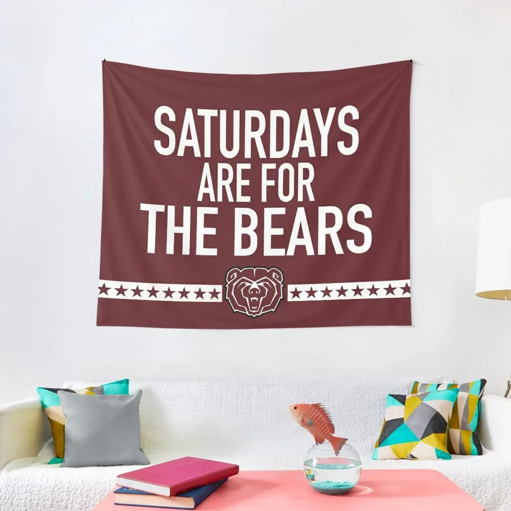 

Saturdays are for the Bears Tapestry Bed Room Decoration Anime Decor Wall Decoration Items Tapete For The Wall Tapestry