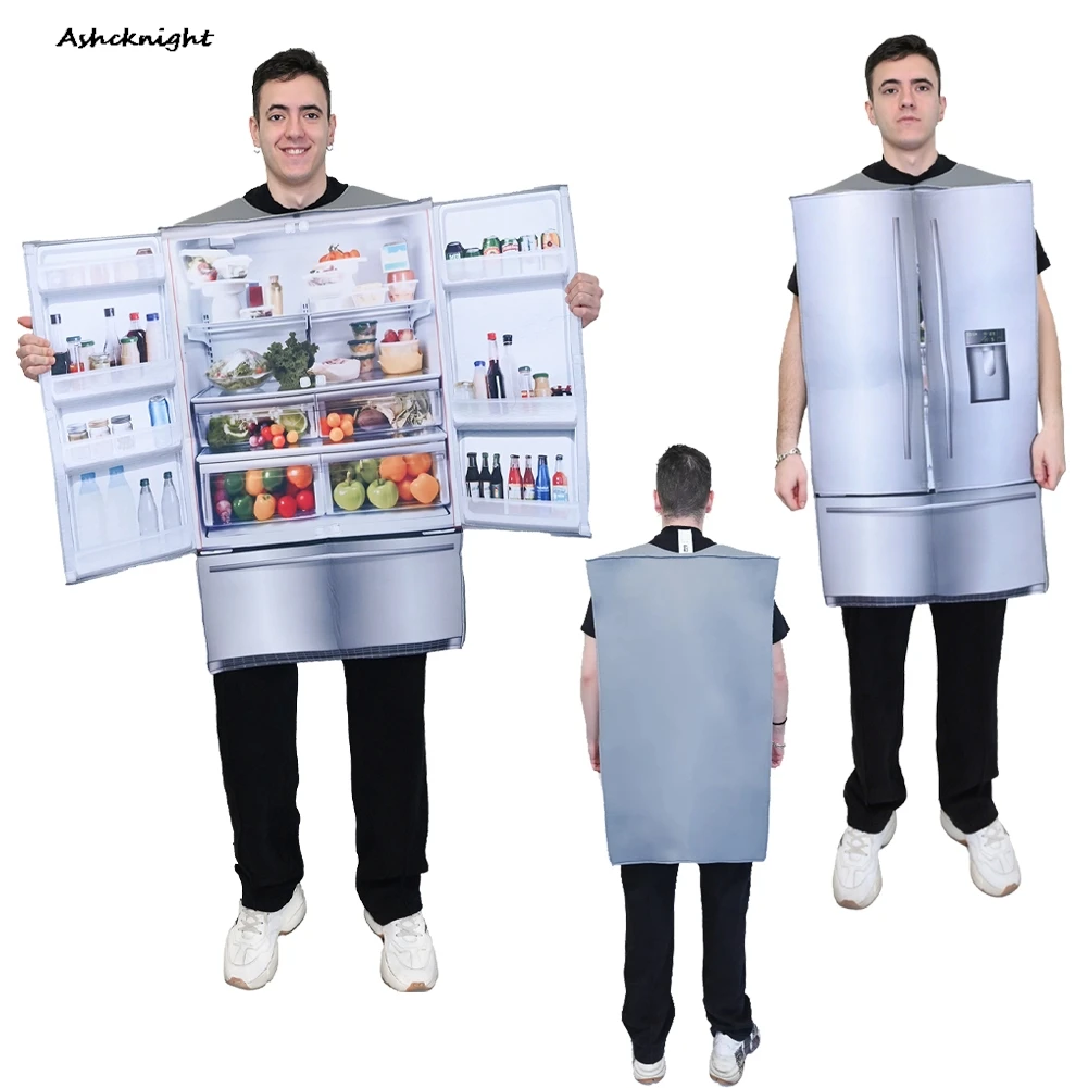 

Хэллоуин Косплей Костюм Холодильника Хэллоуин Вечеринка Маскировка Ткань Костюмы Для Ролевых Игр Одежда Хэллоуин Костюм Карнавал Для Мужчин