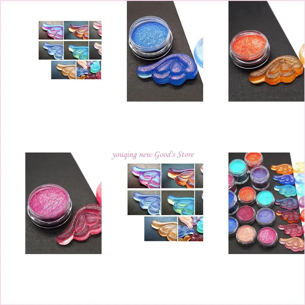 

57qa 7 цветов порошковой пигмент для эпоксидной смолы.