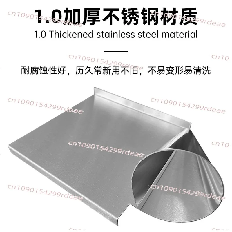 Ice Cream Cone Roll Mould, Cast Aluminum Large Conical Manual Quick Shaping Ice Cream Roll Mould