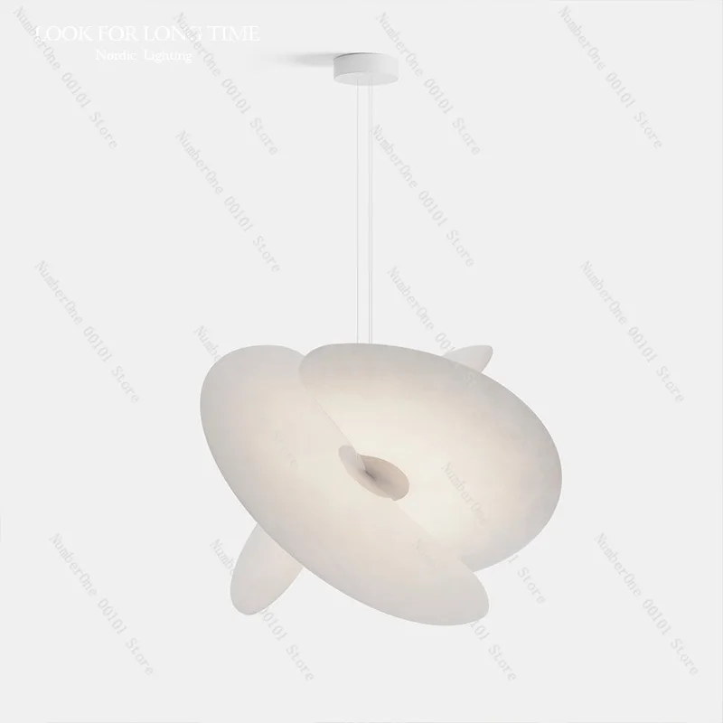 Italy Luceplan Levante Villa Chandelier for Living Room, Stairwell, and Dining Room with Minimalist Designer Lighting