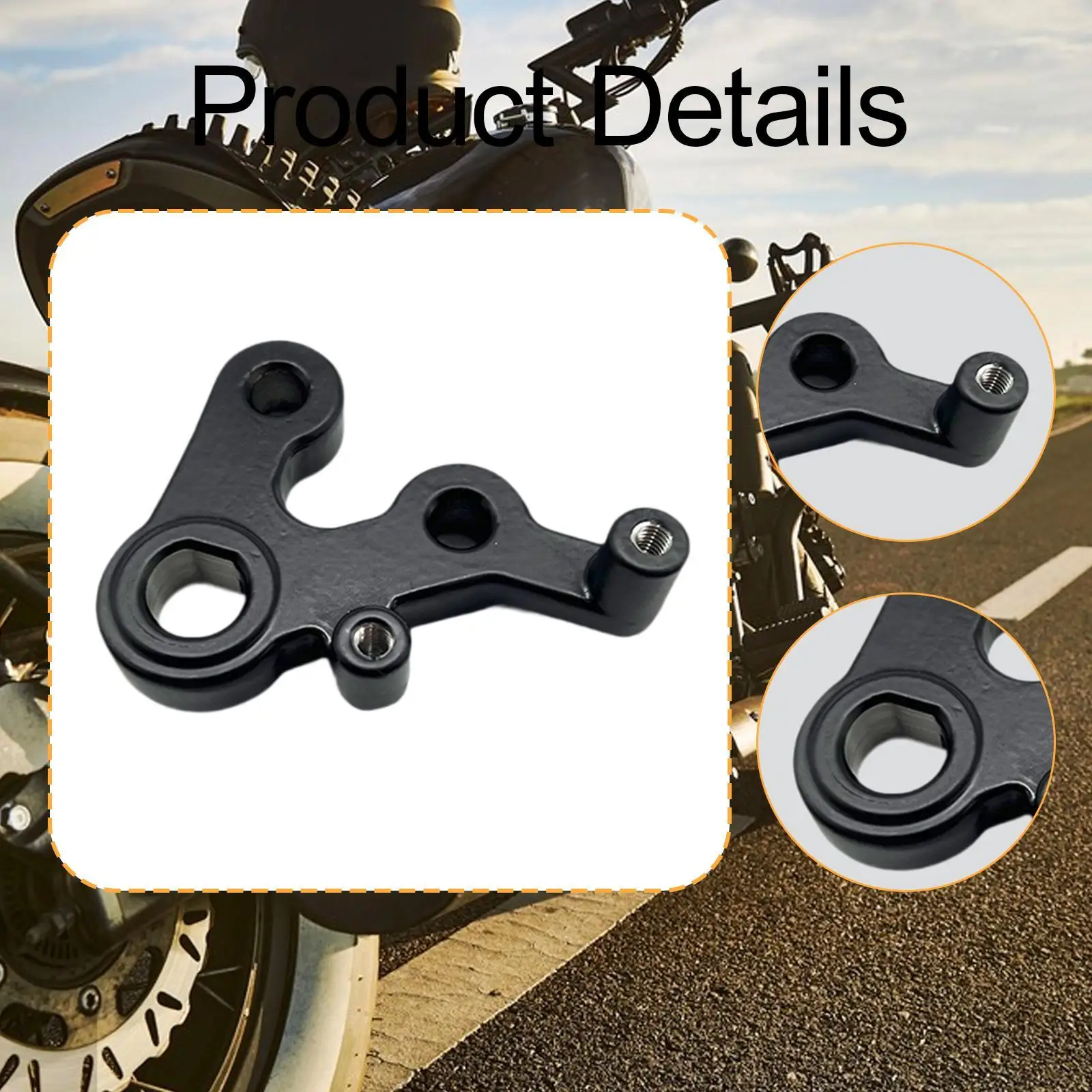 Motorbike Brake Pedal Rest Bracket Metal Foot Peg Support Board for Benelli BJ150S BJ