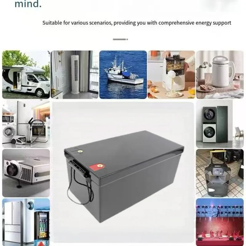 High Capacity LiFePO4 Battery Pack 48V 150Ah 120Ah 100Ah forSolar Energy Storage, Boat Inverter, Golf Cart, Off-Grid P