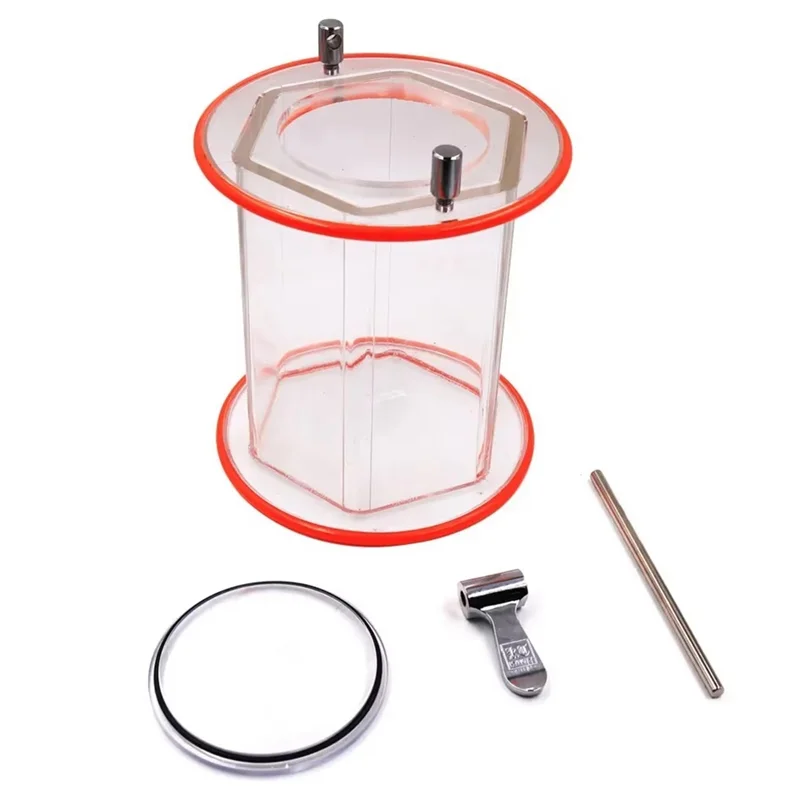 آلة تلميع الطبل A95I-KT6808 للعملات القديمة، لتنظيف طحن المجوهرات والذهب والفضة والجوز #1