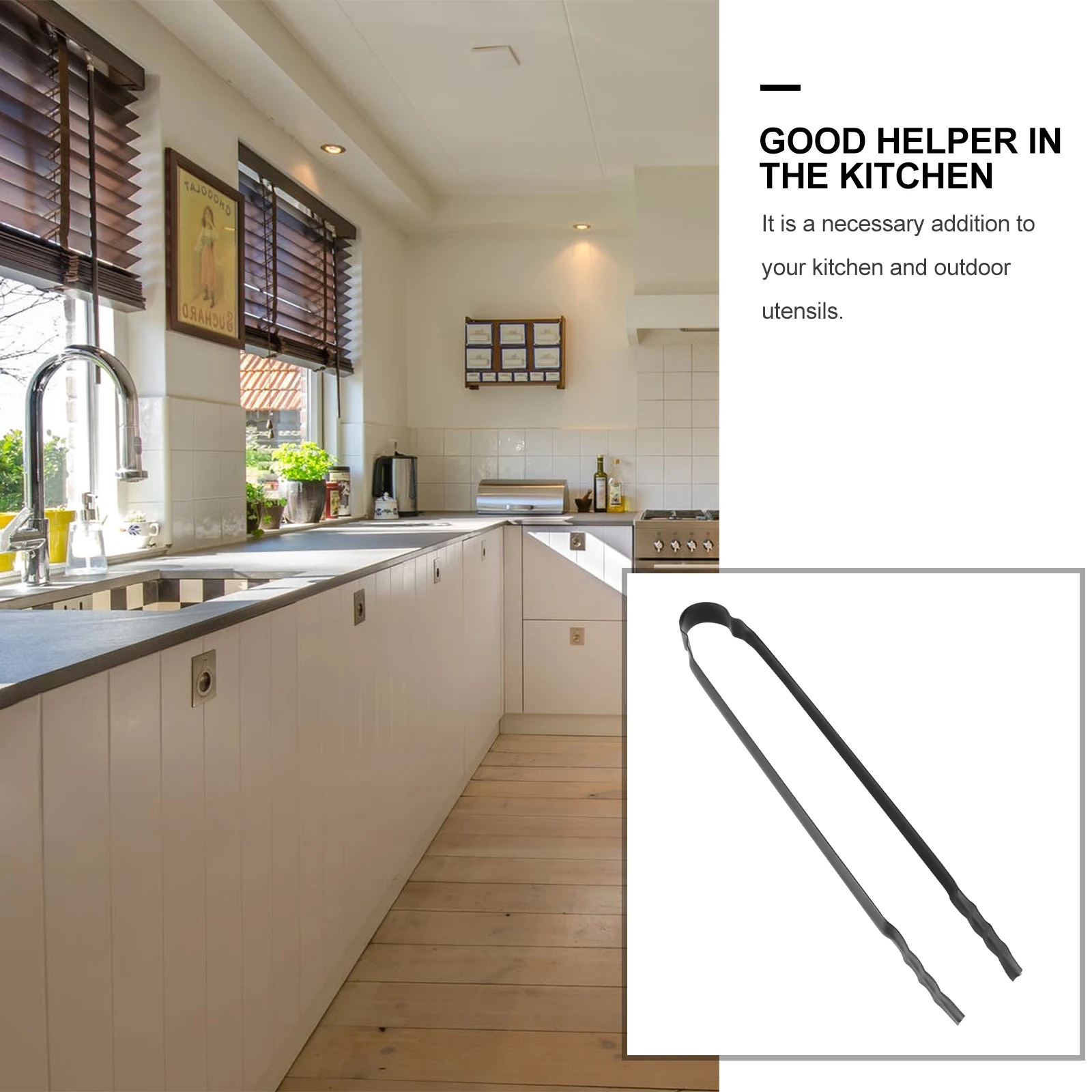 

Barbecue Clip 28CM Non-Stick Corrosion Resistant BBQ Picnic Supplies Camping Tools Cooking Tongs Durabl