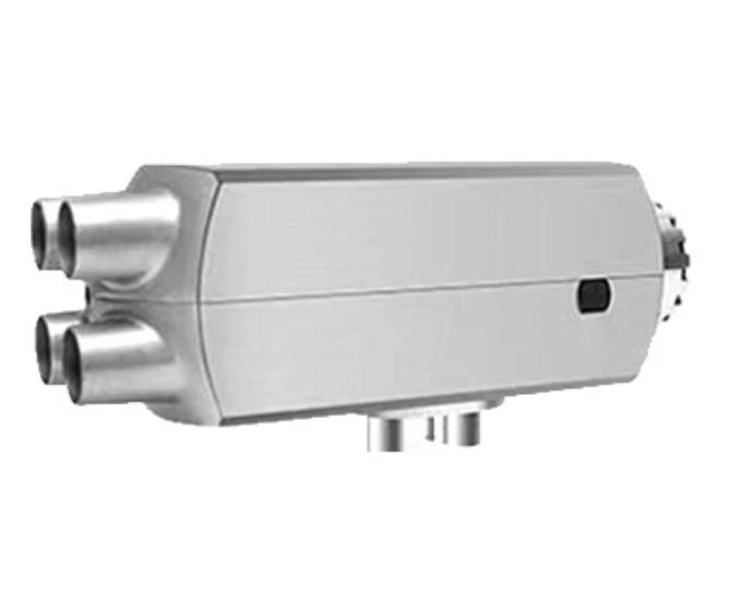 

Aluminum Alloy Four Hole Split Machine 5kw 2KW 24V 12V Diesel Air Parking Heater Diesel Air Heater For Car Truck Bus