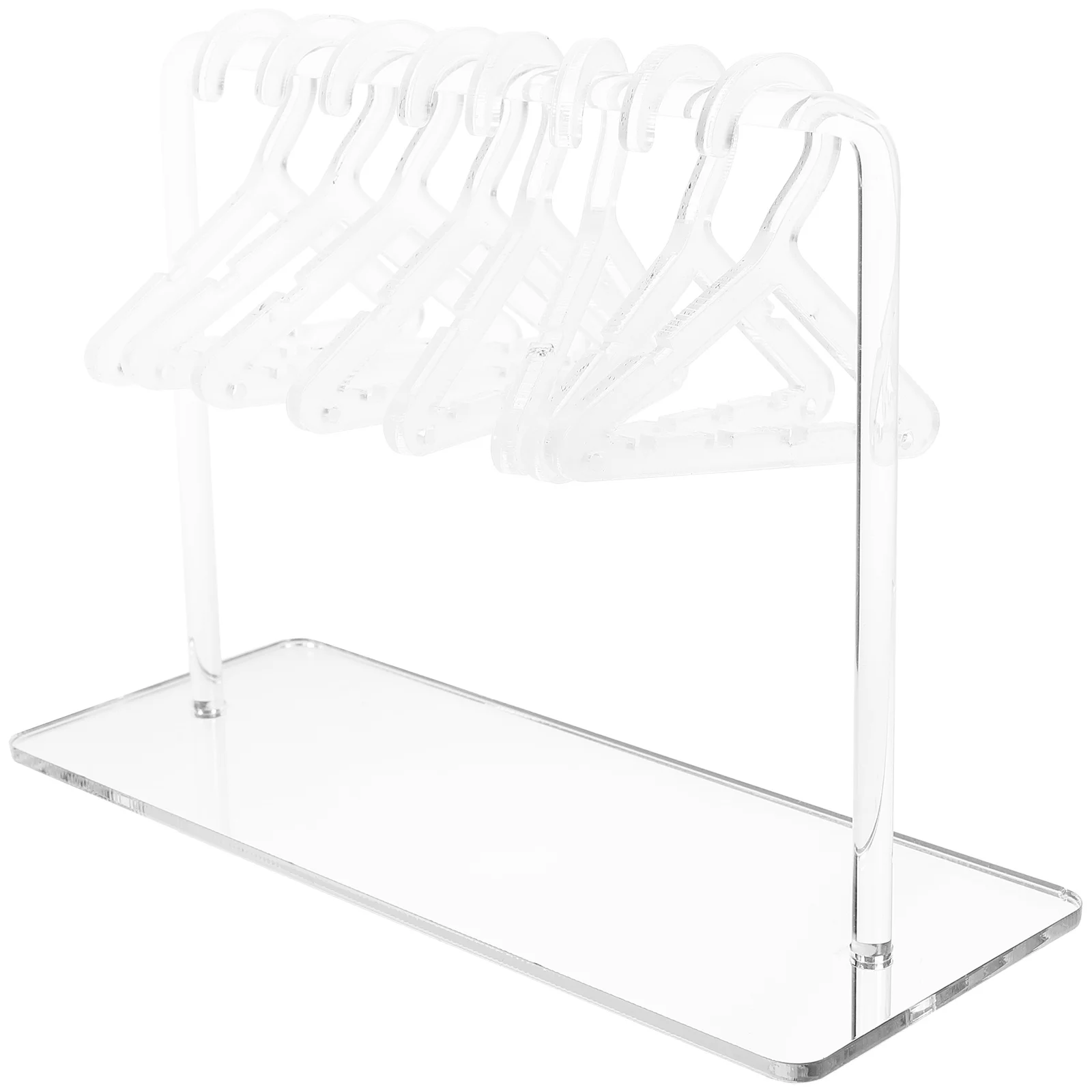 

1 set Earring Storage Acrylic Display Stand Mirror Arch Acrylic Earring Holder Silver Organizer Hangers Holder Retail