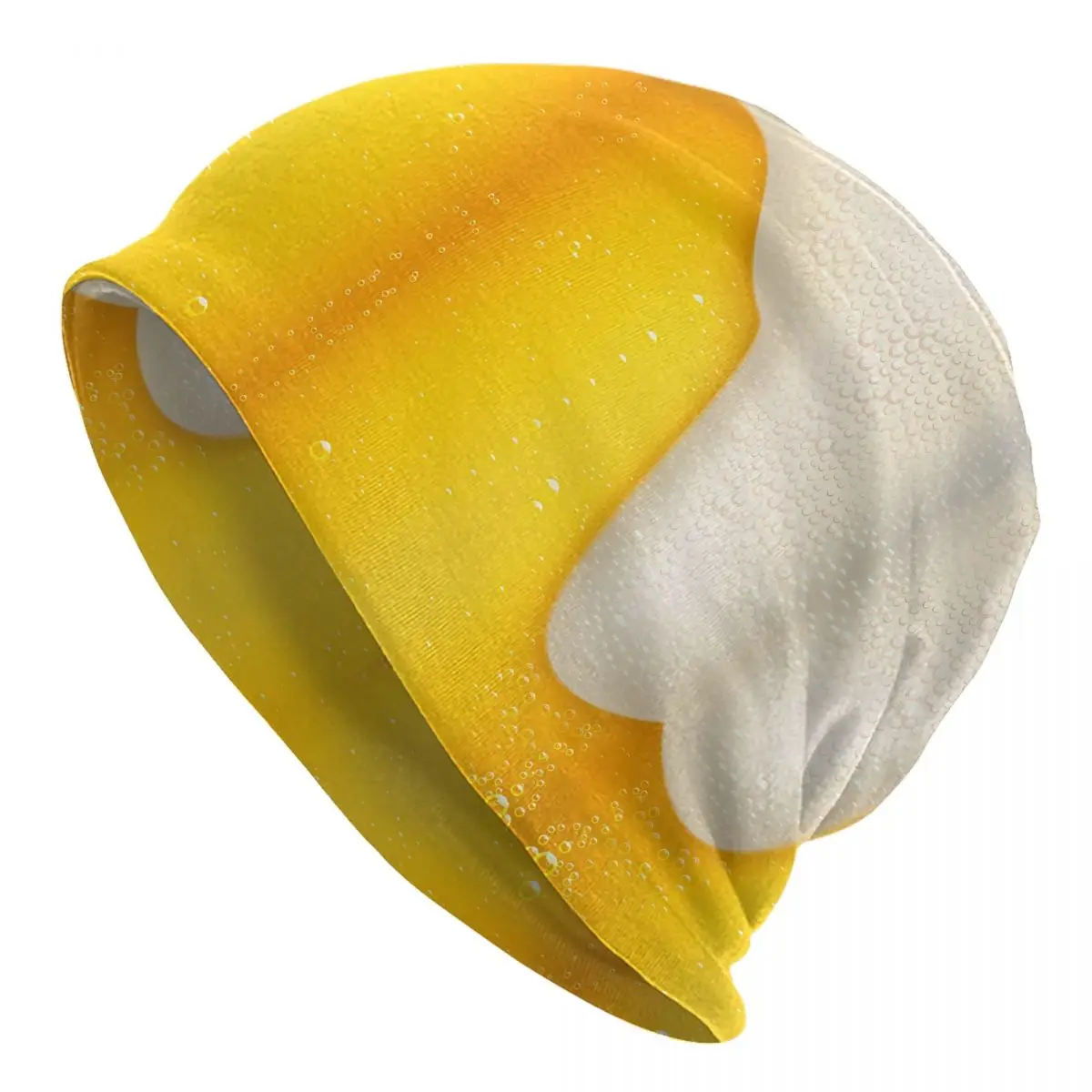 Beer Yellow Bonnet Outdoor Thin Skullies Beanies Caps For Men Novelty Hats