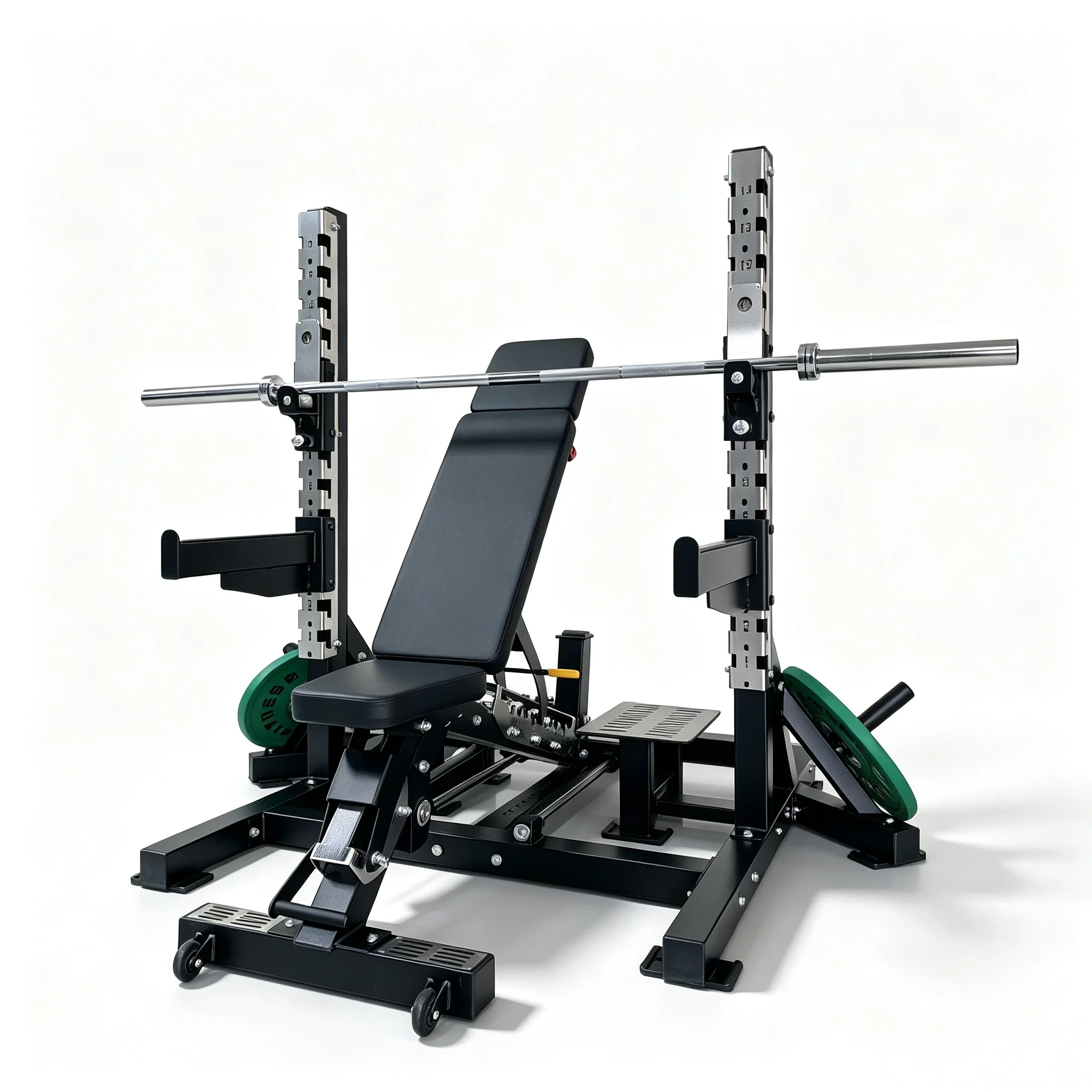 Bench Press Adjustable Incline - Commerciële multifunctionele verstelbare bankdrukbank, gewichthefbank, schuine