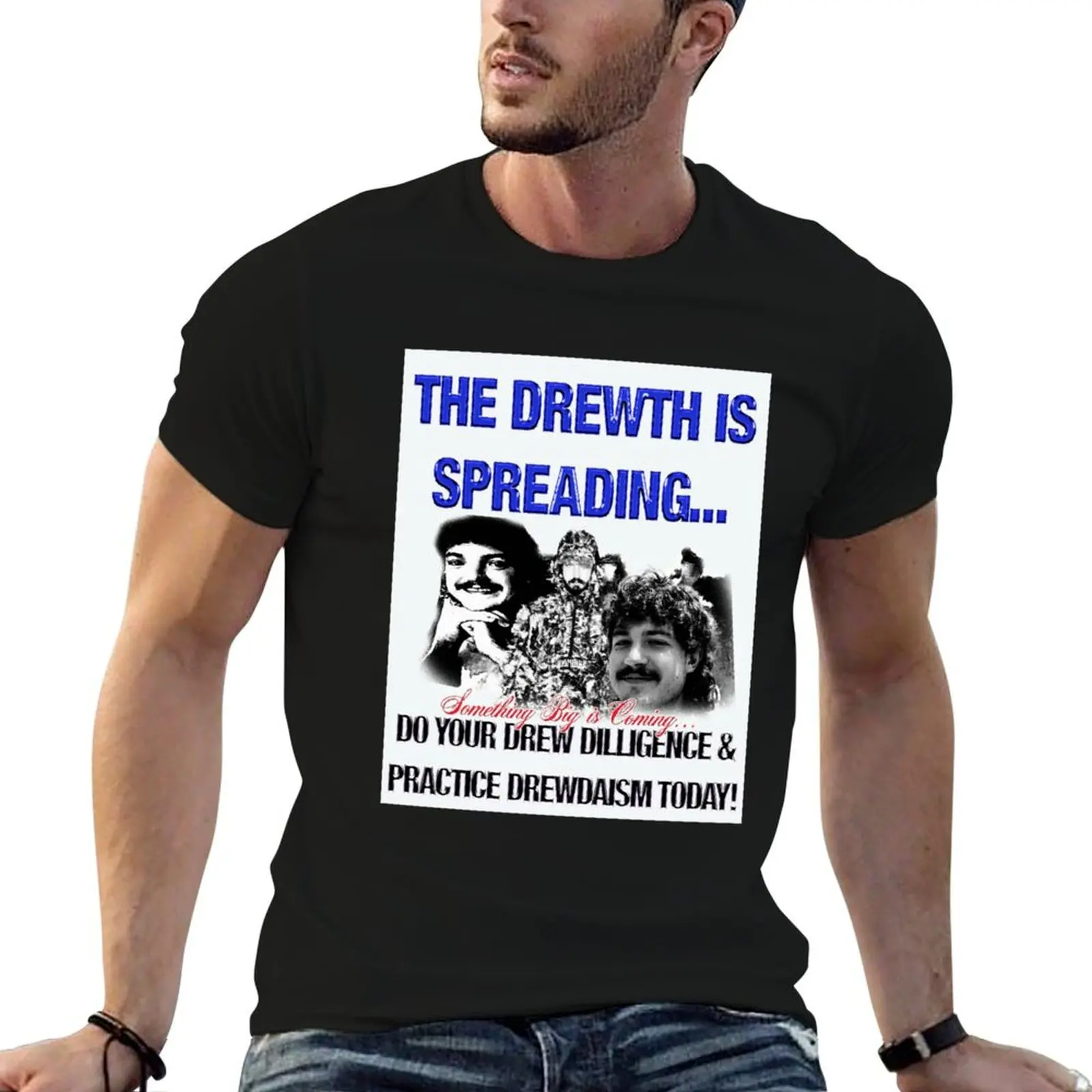 

The Drewth is Spreading Emergency Intercom T-Shirt baggy shirts custom shirt cotton graphic tees outfits for men