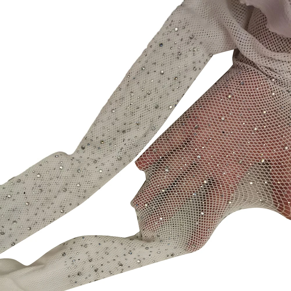 Plus Size Bling Strümpfe Strümpfe Strass Strass Mesh Sexy Socken Collant Strümpfe Weibliche Strumpfhosen Bequem