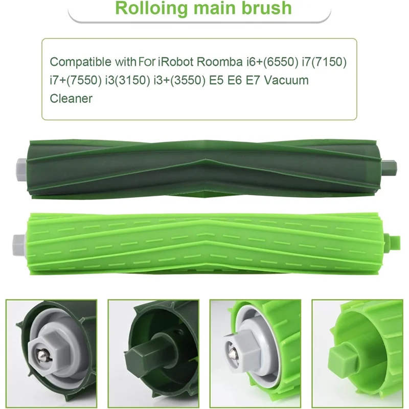 قطع غيار A24P لـ Irobot Roomba J7(7150) J7+ (7550) I3(3150) I3+(3550) I4 I6 I6+(6550) I7 I7+ I8 I8+ أجزاء الروبوت