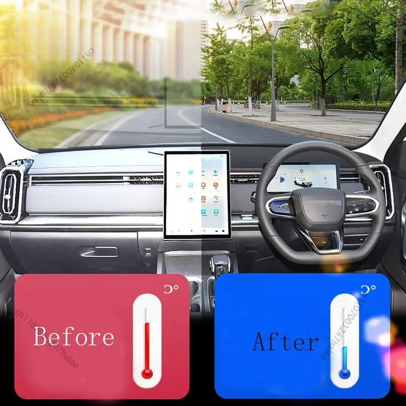 RHD LHD For JEACOO J7 2024 2025 2026 Car Leather Dashmat Dashboard Cover Car Pad Dash Mat SunShade Carpet Cover Accessories
