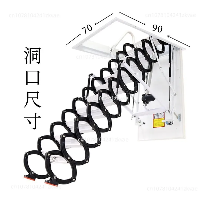 Einziehbare Treppe, Haushalt, Dachboden, Innenlift, versteckte faltbare Leiter