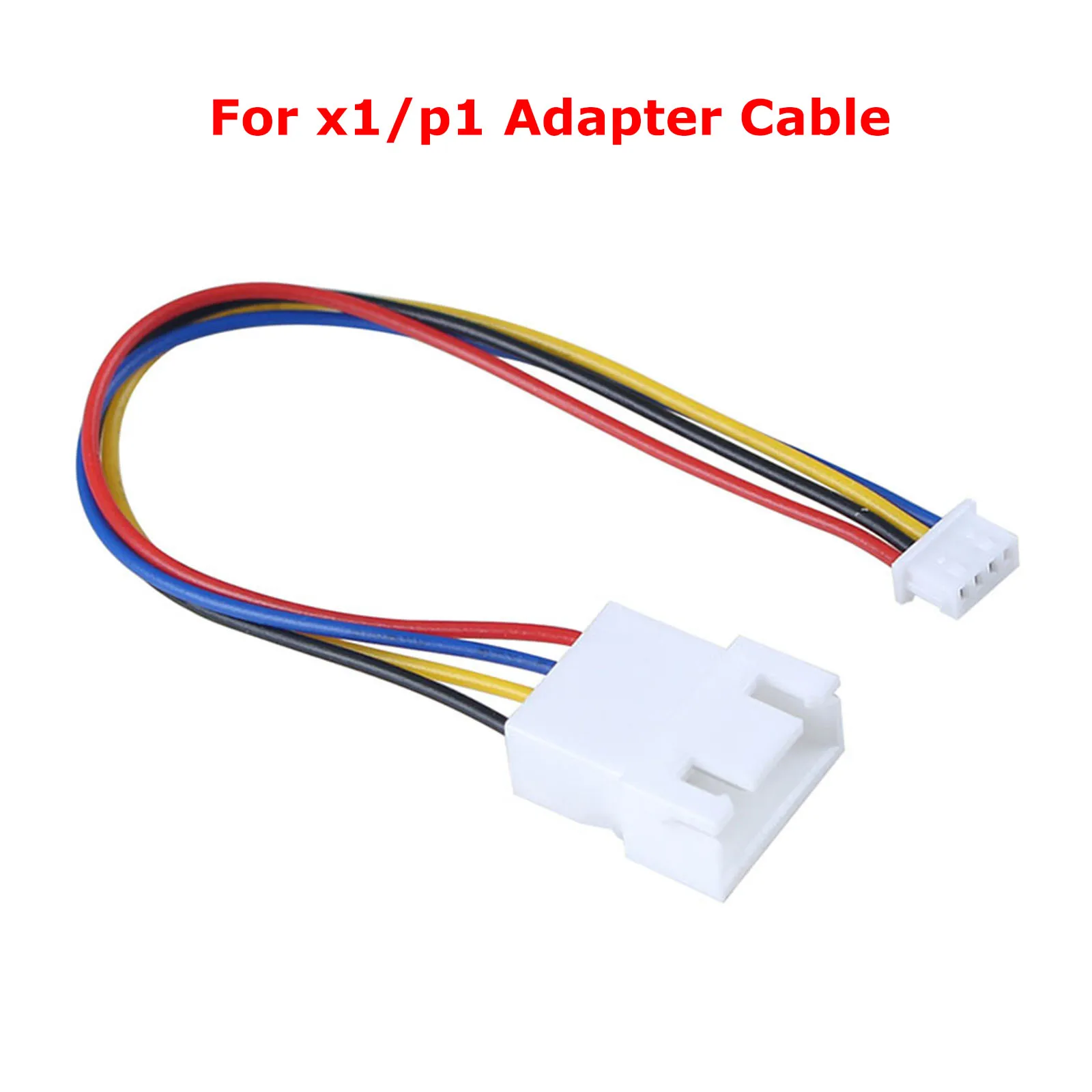 

12032 Auxiliary Fan Adapter Cable Compatible with X1/P1 3D Printer Replacement Connector Wire Durable 1PC