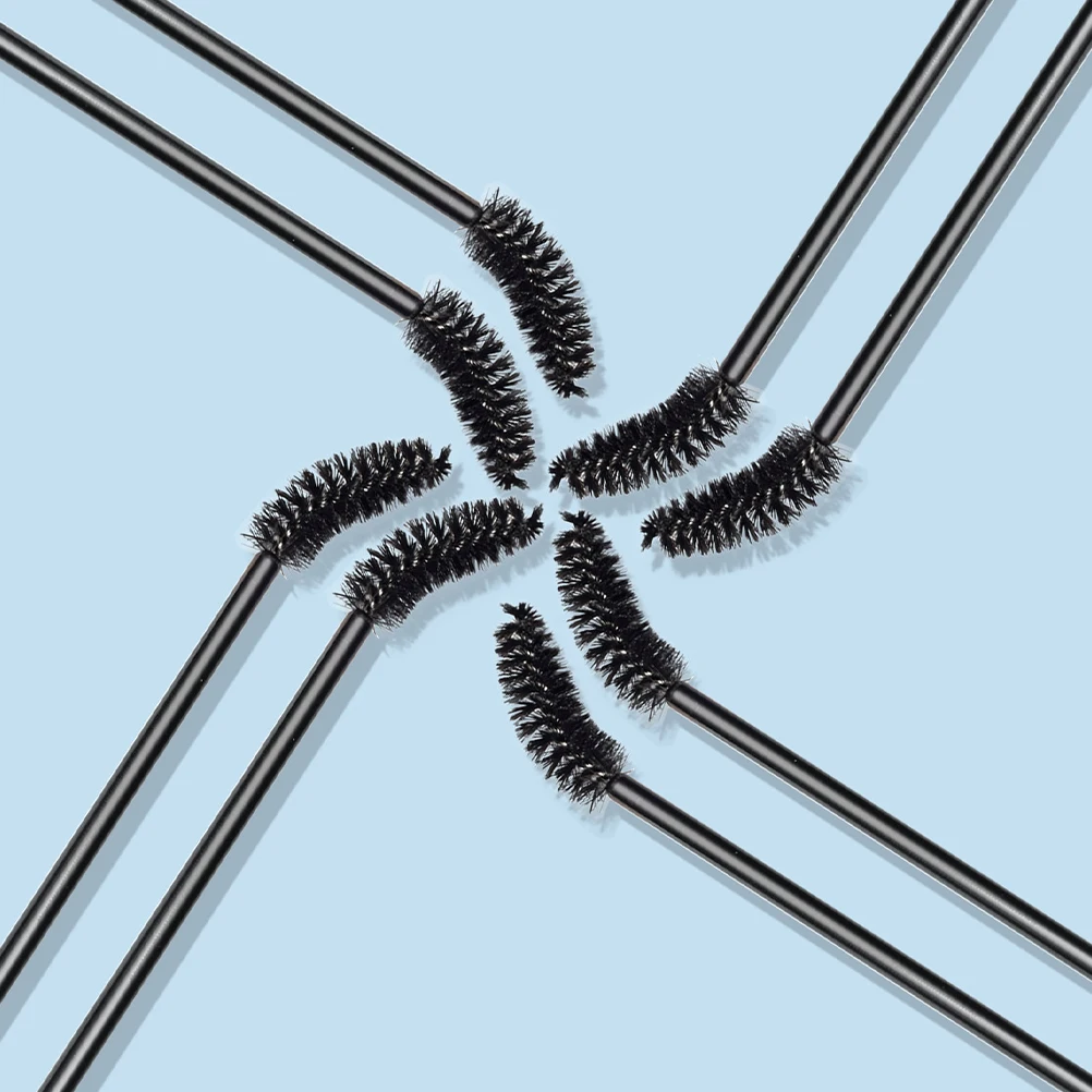 

50 Pcs Plastic Lash Makeup Compact Size Travel Makeup Tools Use Salon Disposable Eyelash Brush Tools Salon Supplies