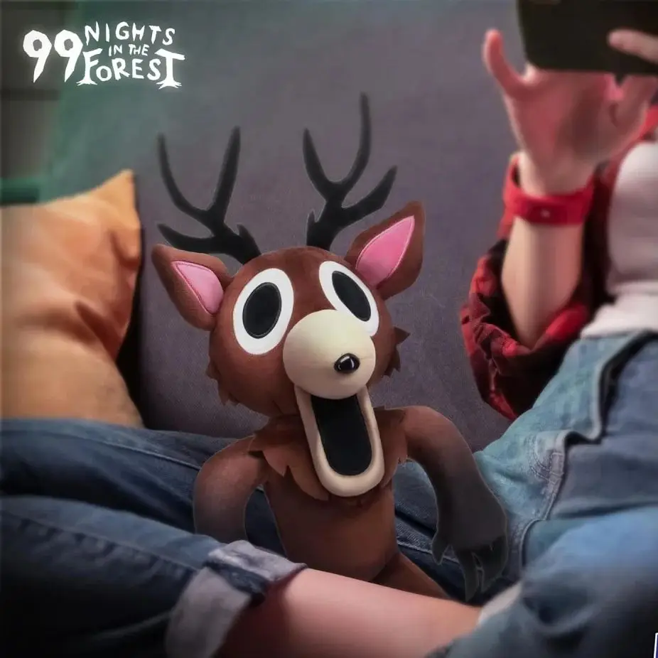 99 Nights in The Forest — 12.5” Deluxe Plush — The Deer — Series 1 — Includes DLC Codes Redeemable - Image 4