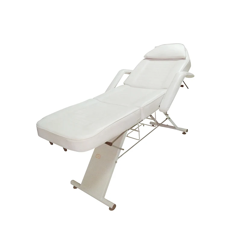 High Quality Beauty Salon Furniture White Multifunctional Massage Table Modern Portable Facial Bed
