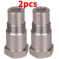 2PCS CEL Fix Oxygen Sensor Adapter For Off-road Performance Oxygen O2 Sensor M18X1.5 For OFF Road Catalyst CSV Auto Parts