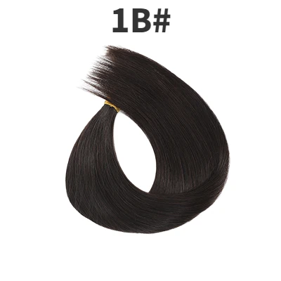 100% Human Hair Tape In Hair Wig 20pcs 20inch Straight #613 P18-613 Hairpiece More Volume & Natural Look Party Use Wholesale
