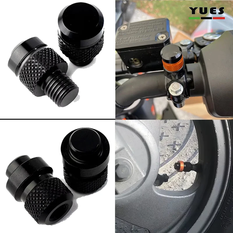 

Tire valve Cap For KTM DUKE 125 200 250 390 690 990 1190 1290 DUKE390 Motorcycle rearview mirror hole plug screw cap