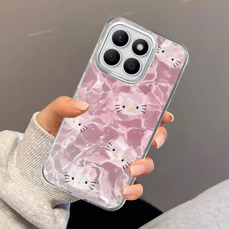 حافظة لطيفة سانريو هالو كيتي لهاتف هونور 200 برو X8b 200 400 Lite X8a X9c X9a X8c X7b X9b Shell