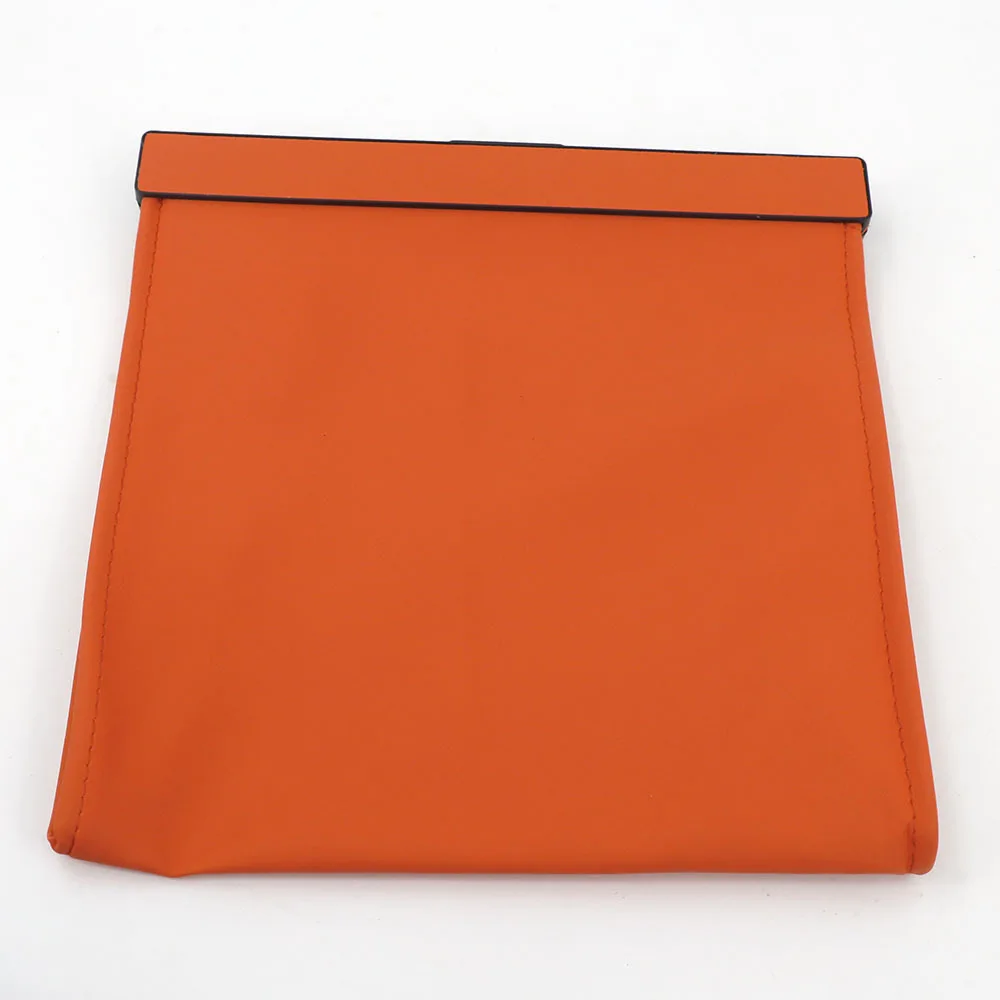 Leder-Auto-Mülleimer 1 Stück/2 Stück Auslaufsichere Magnetische Aufbewahrungstasche Sitz-Hängemüllbeutel Platzsparender Fahrzeug-Organizer – Detail 8