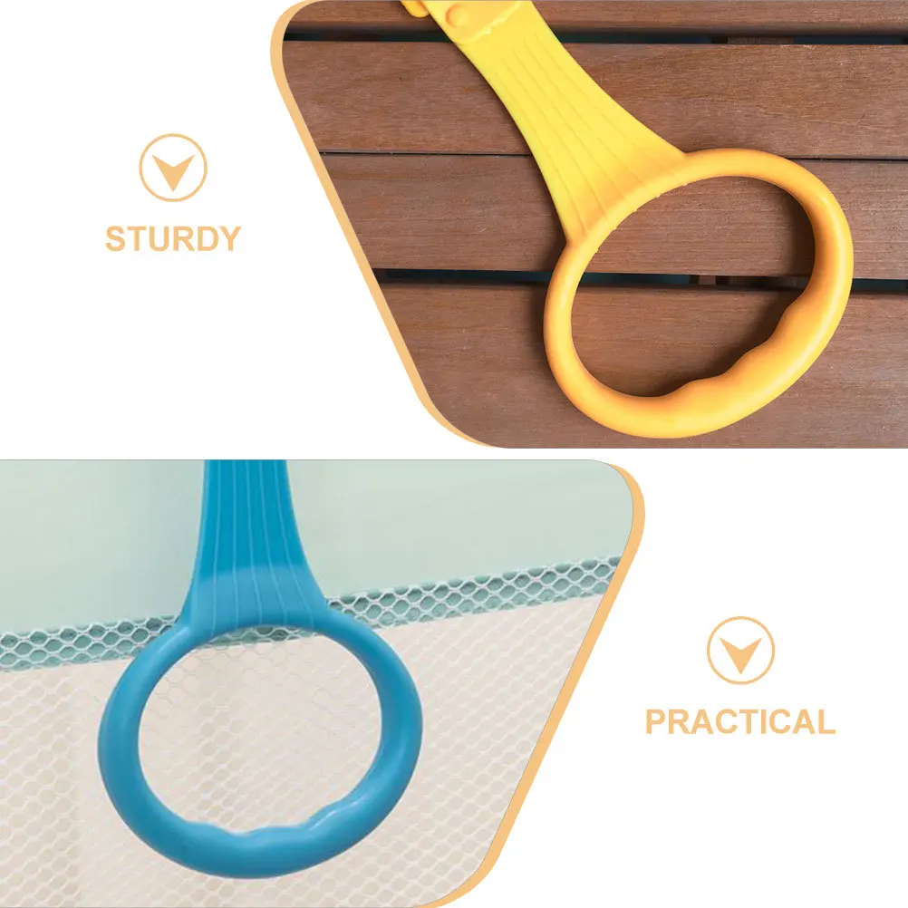 

6Pcs Baby Crib Pull Rings Nursery Cot Hand Rings Toddler Walking Assist Tools Secure Detachment Free Play Baby Pull Ring
