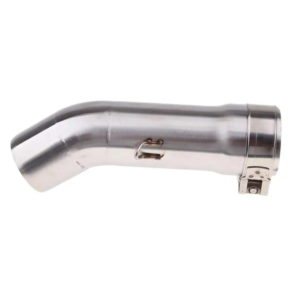 Motorcycle Exhaust Middle Tube Stainless Steel Mid Link Pipe for Yamaha F28N