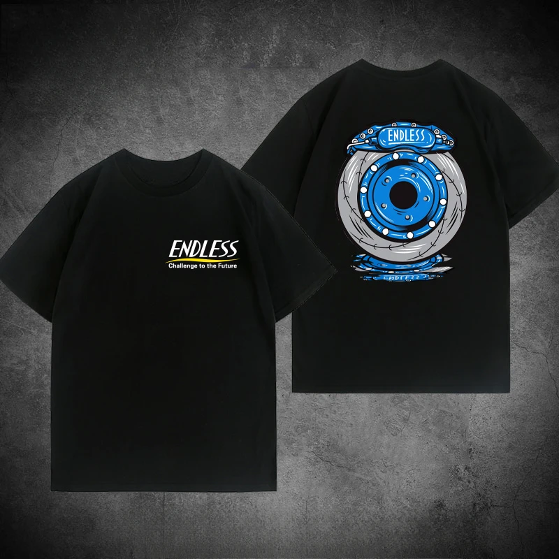 

Endless Brake Forged Caliper Printed Breathable and Sweat-absorbent Short-sleeved Women's Motorcycle and Bicycle T-shirts